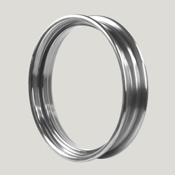 3&quot; x 19&quot; Rolled Edge Carbon Steel Rim